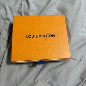 Louis Vuitton Orange Box with Blue Pull